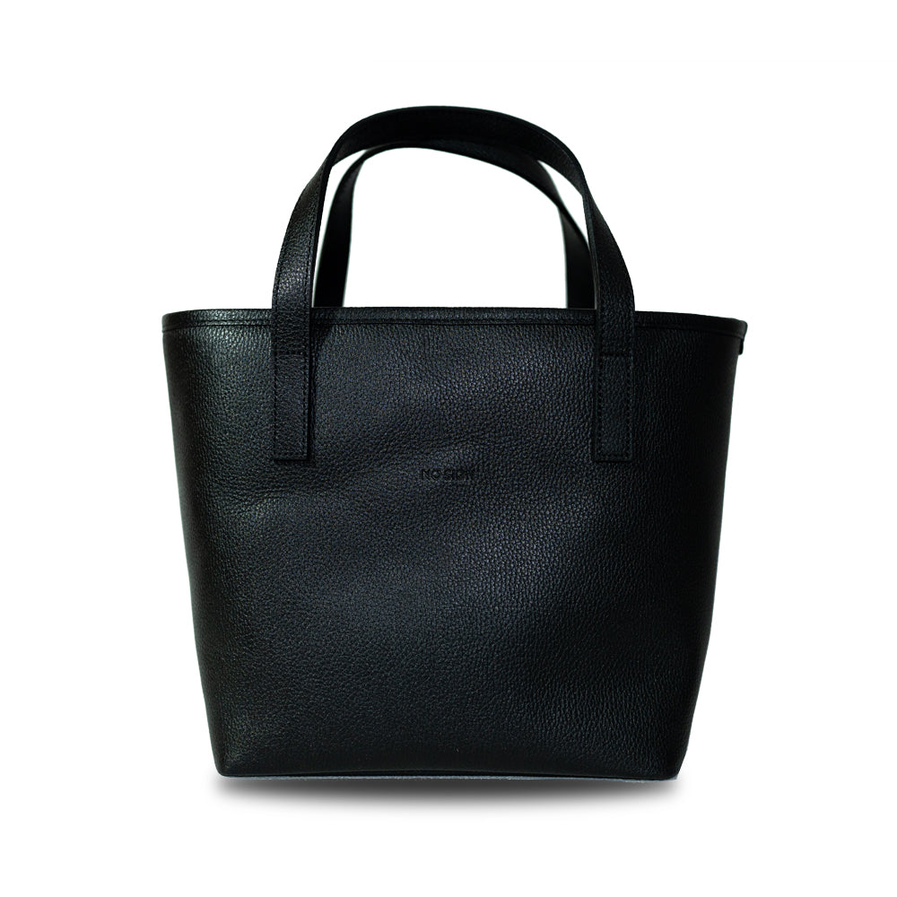 Leather Tote Bag M (Business Tote Bag) (Genuine Leather Embossed