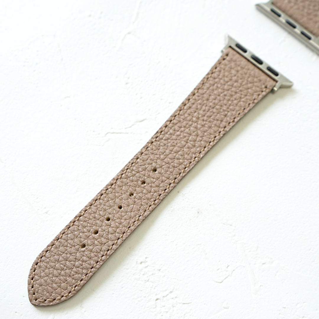 レザーウォッチバンド AppleWatch用 エンボスレザー NSE25-001BK NSE25-001BE NSE25-002BK NSE25-002BE NO SIGN
