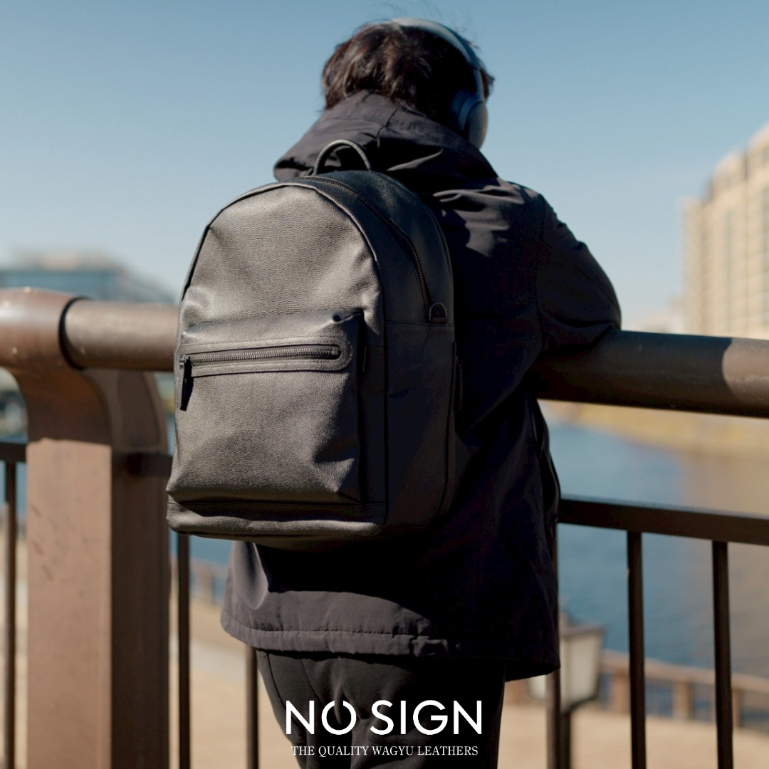 ヤマカイ愛用 日本製レザーブランド NO SIGN レザーバックパック