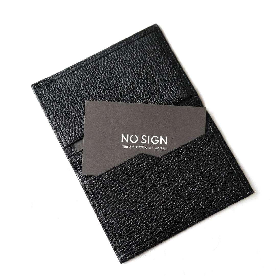 お客様の声から生まれた、スリムな本革名刺入れ｜NO SIGN｜日本製レザーブランド｜ノーサイン