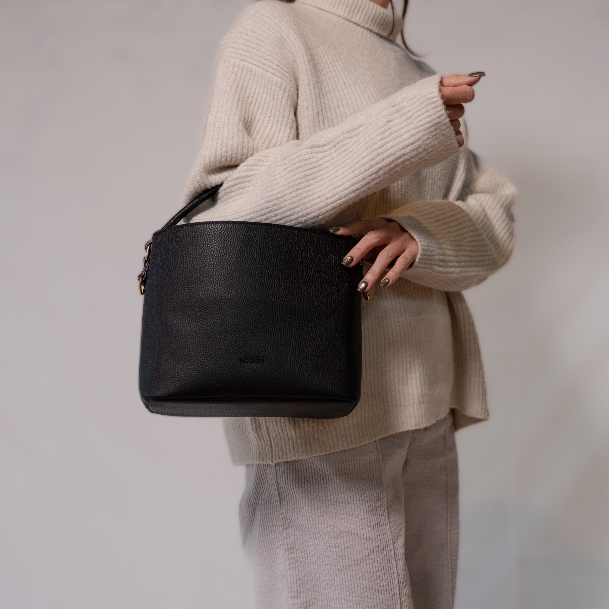 2WAY ミニバッグ NSE25-006BK NO SIGN