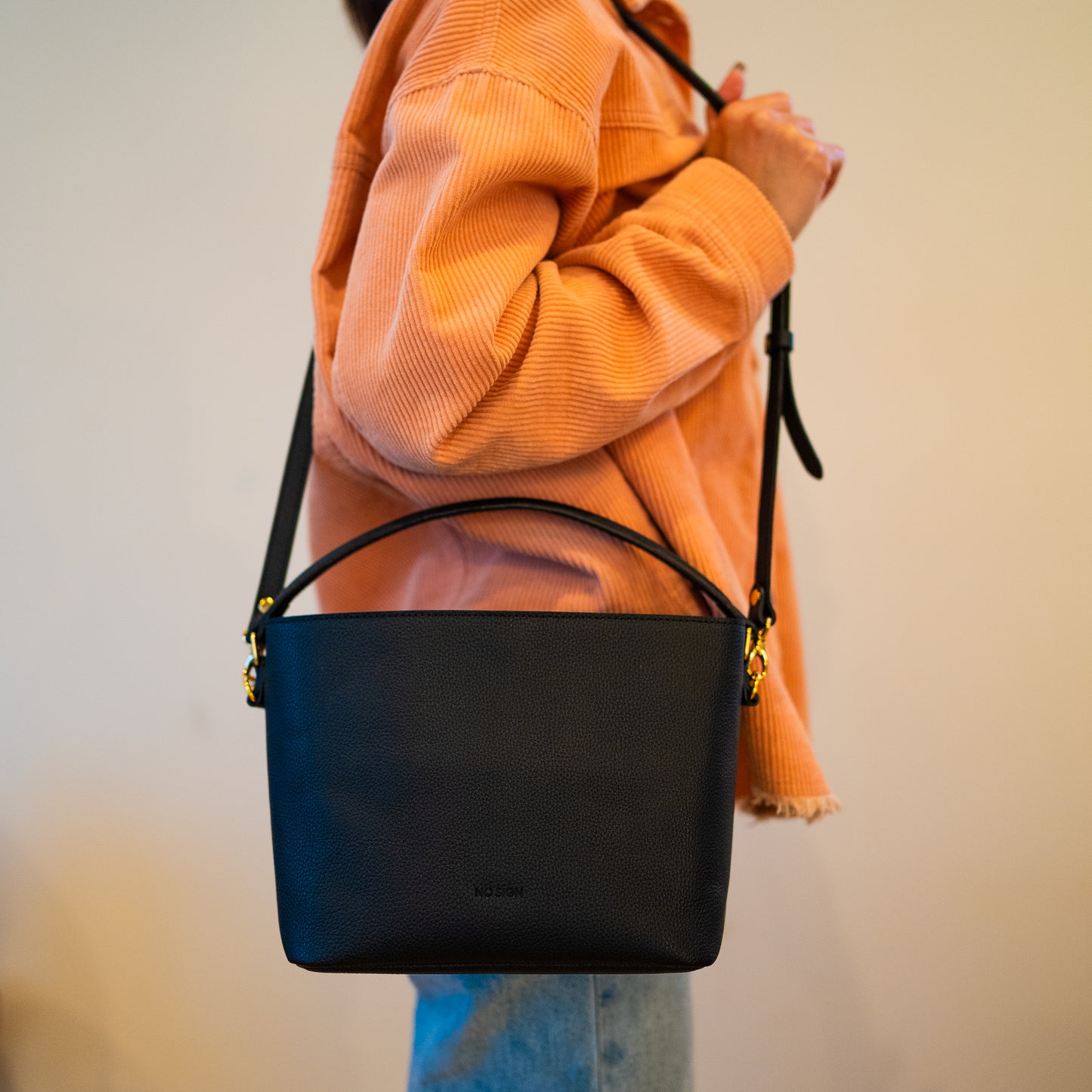 2WAY ミニバッグ NSE25-006BK NO SIGN