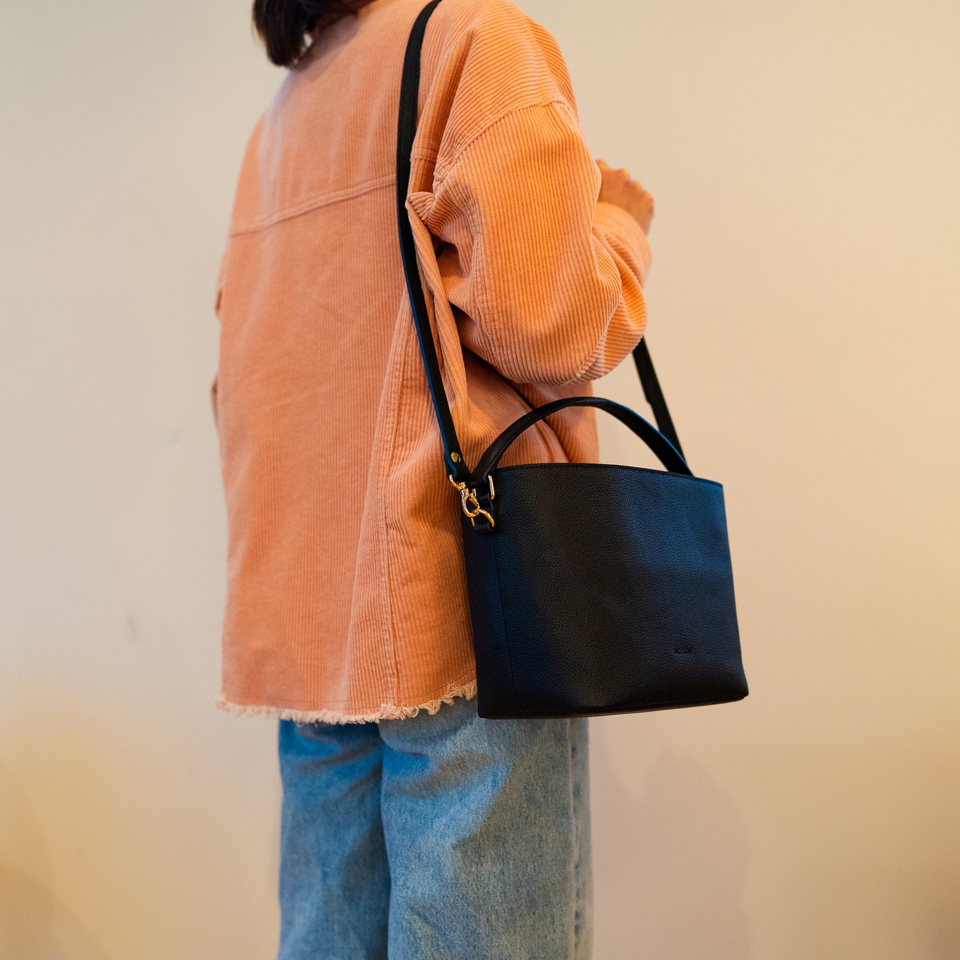 2WAY ミニバッグ NSE25-006BK NO SIGN