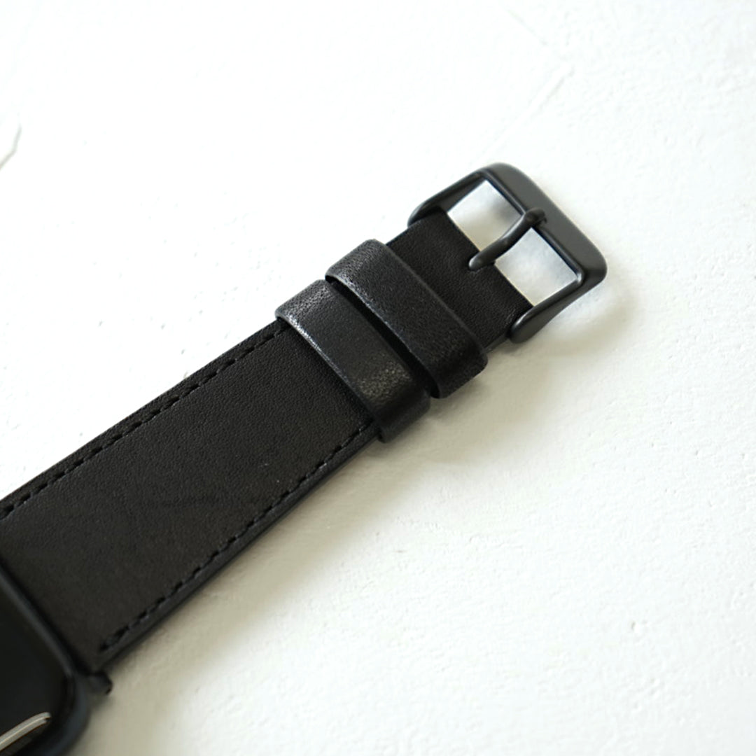 アップルウォッチ レザー バンド ベルト ［ブラック］ NS25-001BK NS25-002BK
NO SIGN