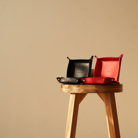 Leather Tray L