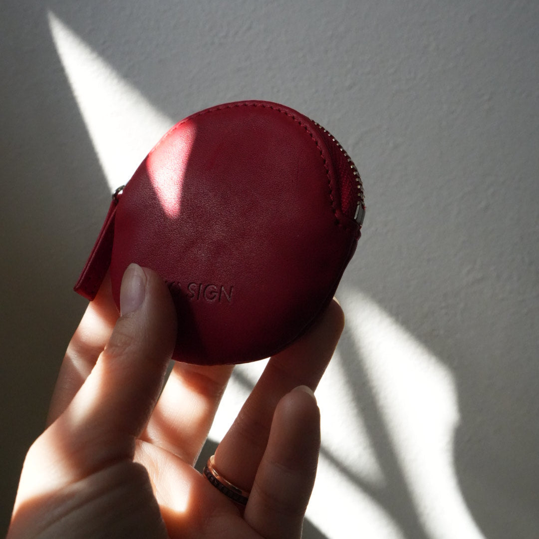 コインケース［レッド］NS23-002RD NO SIGN