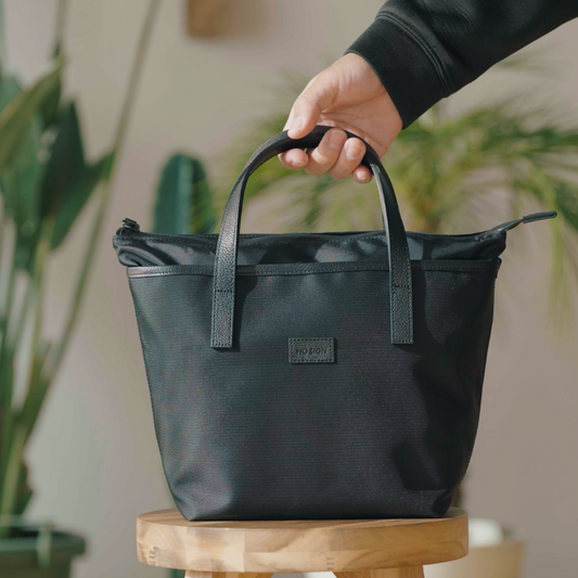 ラウンド トートバッグ M NSE24-012BK NO SIGN