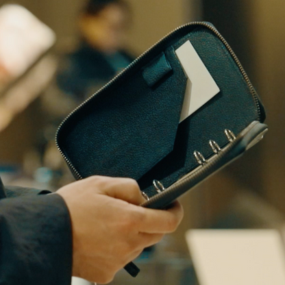 システム手帳［バイブルサイズ］NSE24-014BK NO SIGN