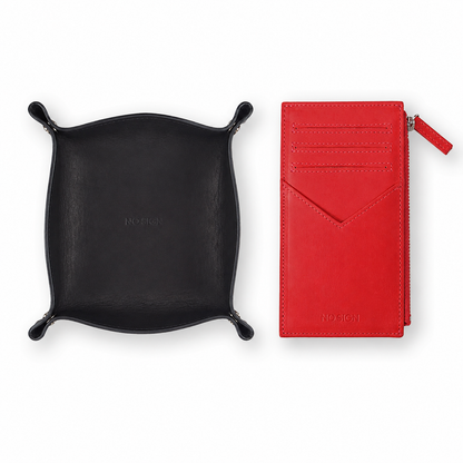 LEATHER SET｜フラグメントケース＋トレーL｜本革・日本製｜NO SIGN