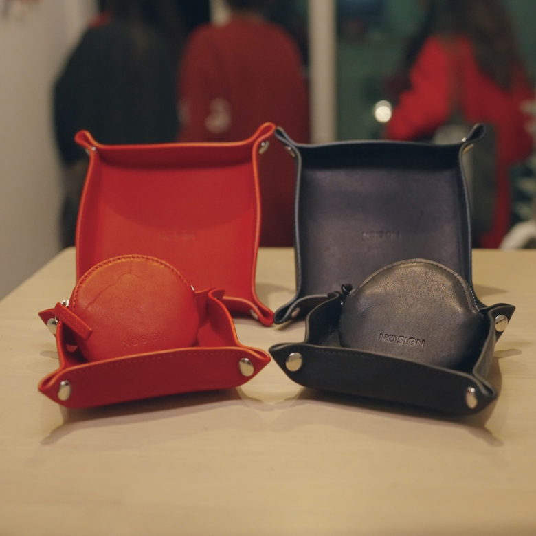 レザートレー L［ブラック］NS23-001BK NO SIGN